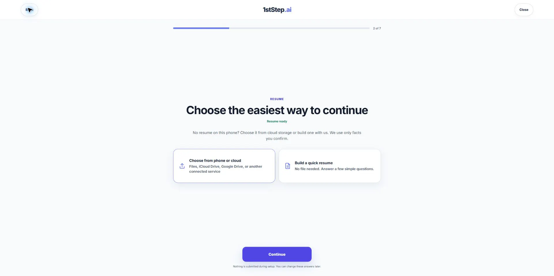 app.1stStep.ai gallery image