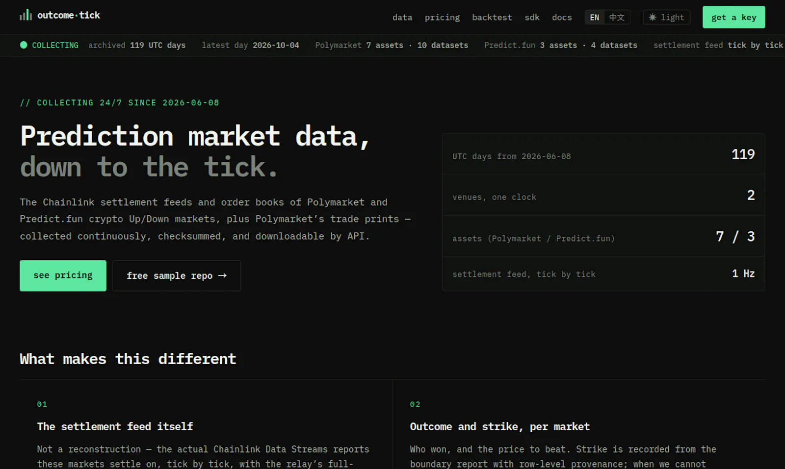 outcometick screenshot 2