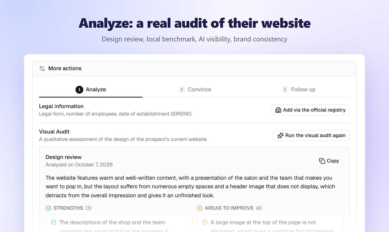 SpotBiz — Prospecting for web agencies screenshot 6
