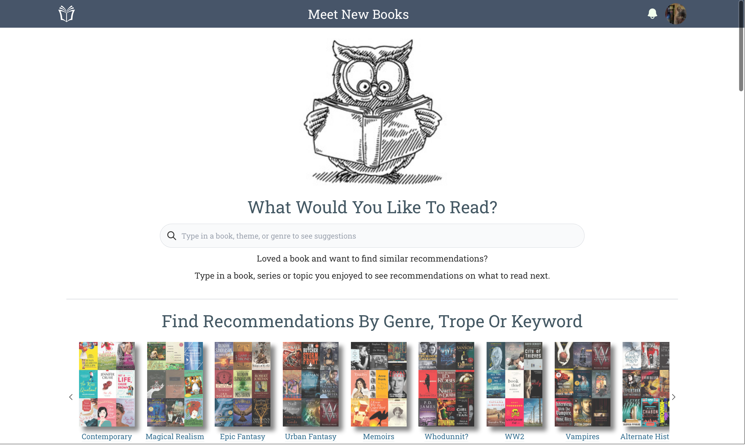 Média Rencontrez de nouveaux livres - Découvrez des livres basés sur vos favoris 2