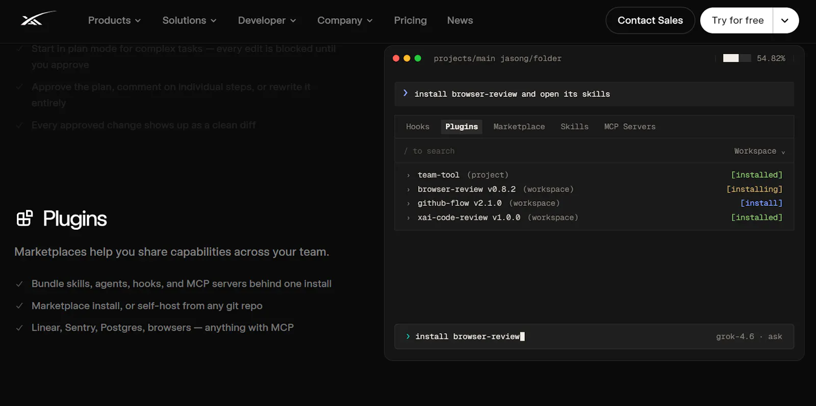 Grok 4.6 screenshot 3