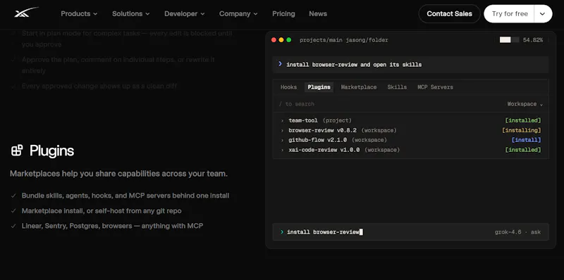 Grok 4.6 screenshot 3