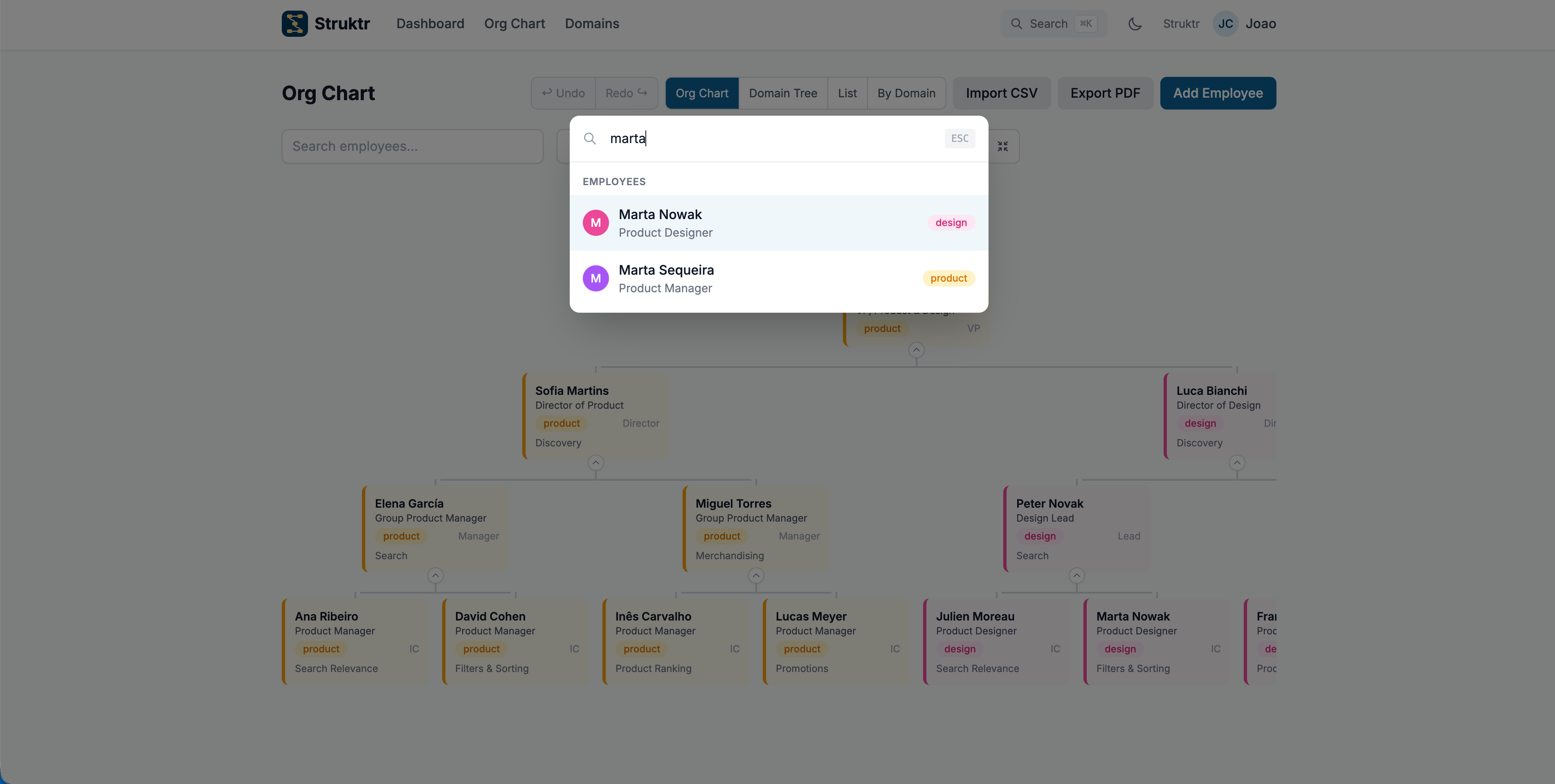 Struktr - Screenshot 2 showing product features and functionality