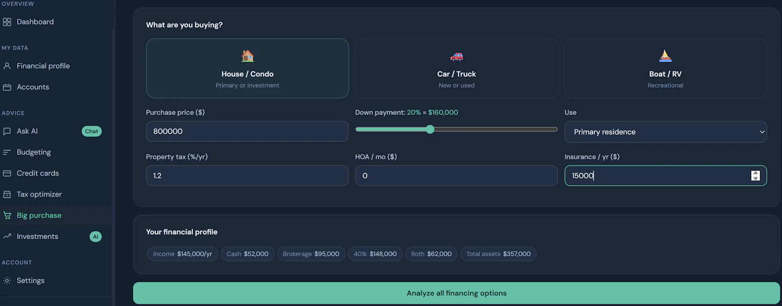 FinAdvisor screenshot 4