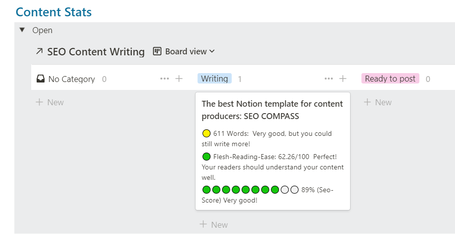 SEO Compass for Notion gallery image