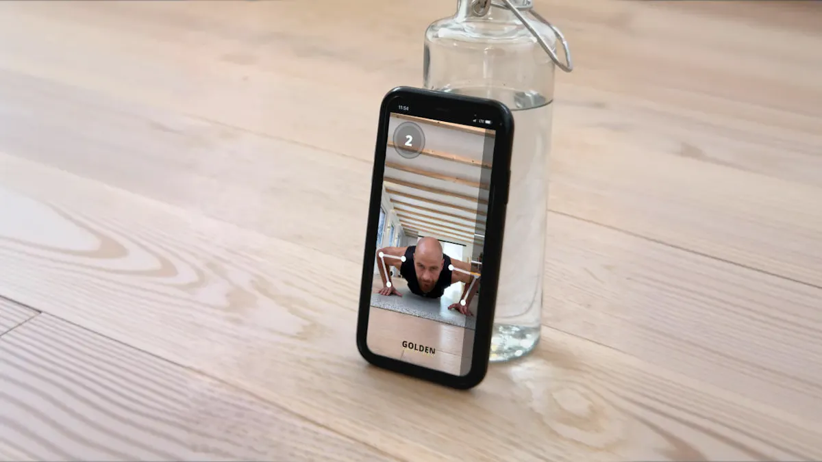 GOLDEN Push-Ups AI Fitness Tracker App