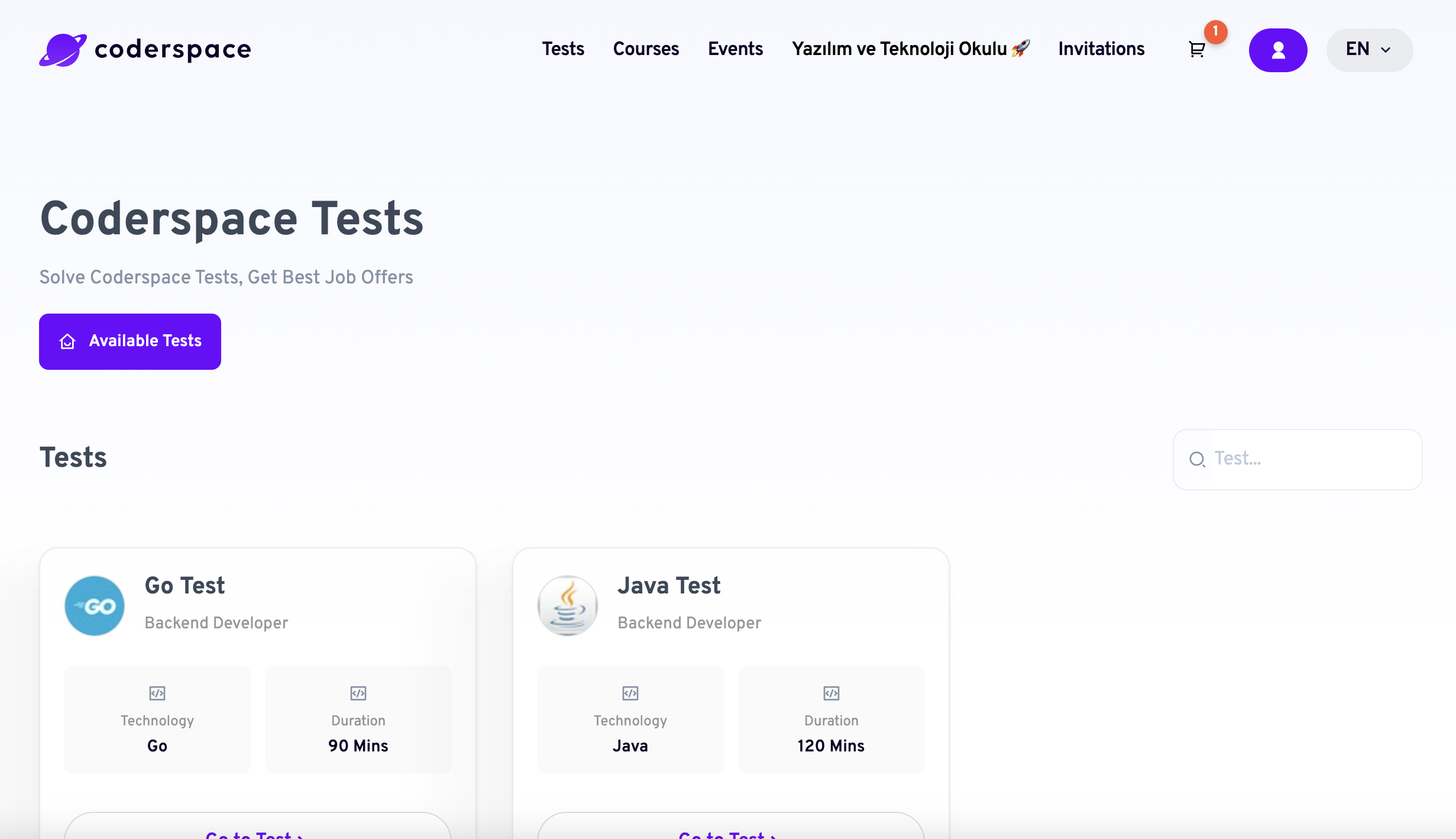 Média Espace de code - Plateforme de carrière technique 2