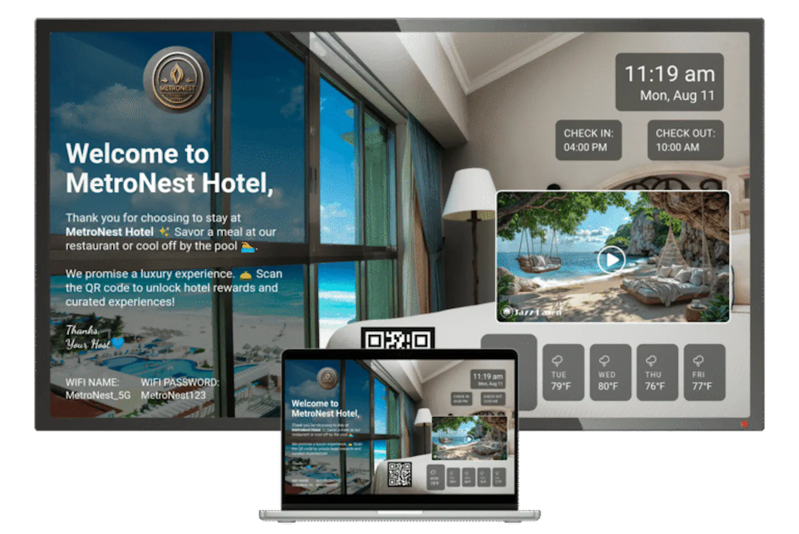 Hello Guest Screen screenshot 3