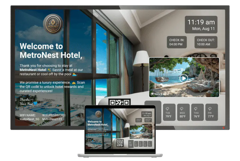 Hello Guest Screen screenshot 3