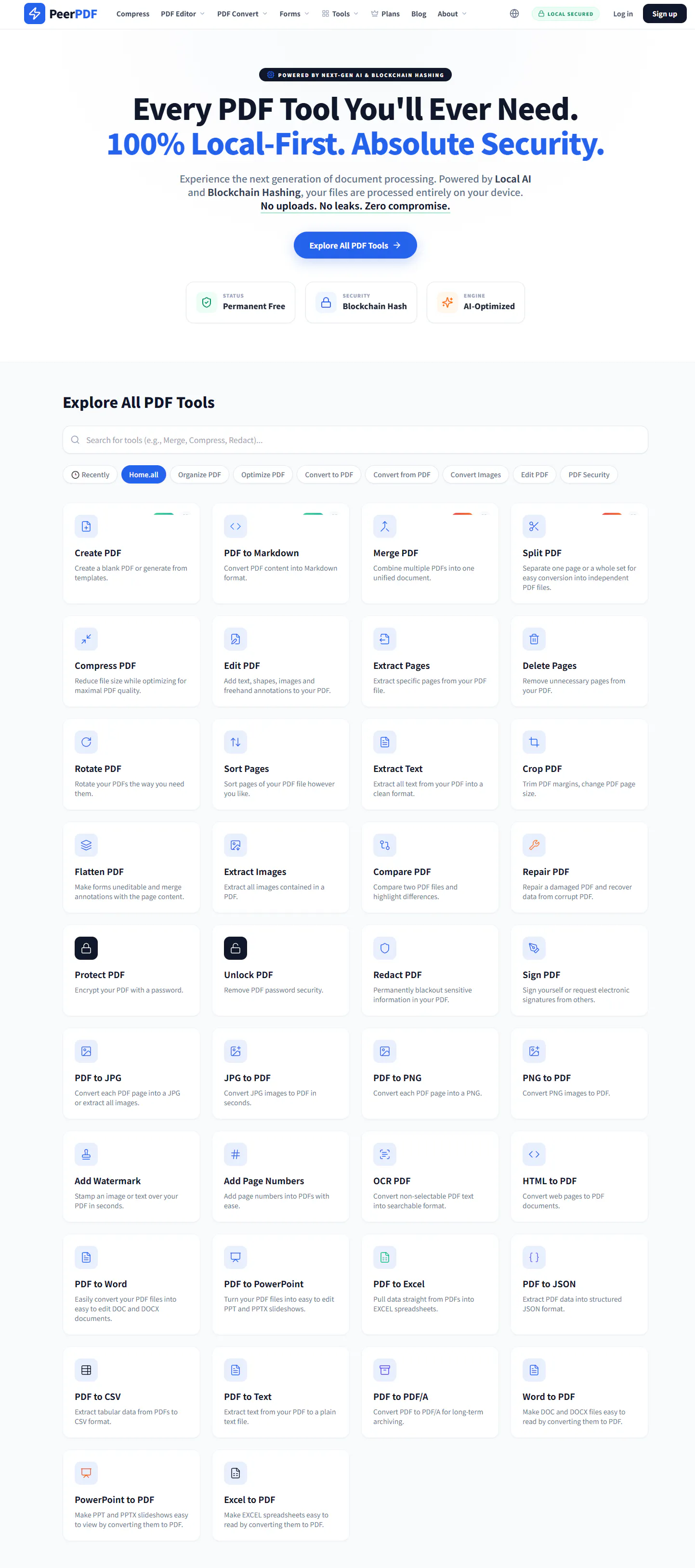Free PDF Tools Online gallery image