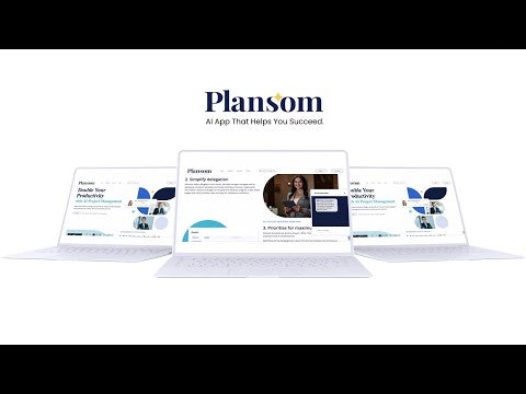 startuptile Plansom-The AI App that helps you save time. 