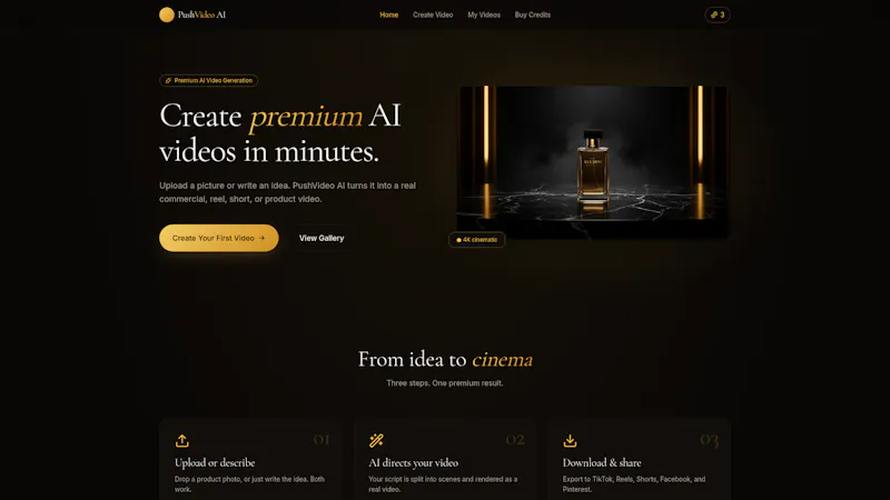 PushVideoAI screenshot 1