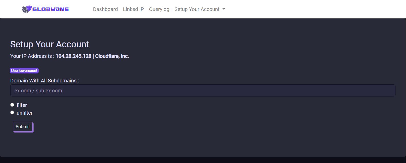GloryDNS Node gallery image