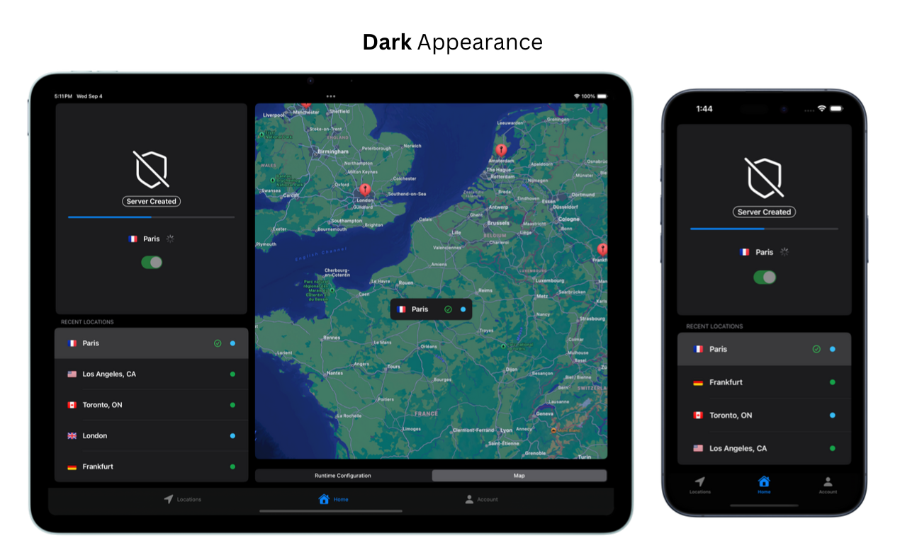 UPVPN für iOS und iPados - Ein moderner serverloser VPN basierend auf WireGuard Medien 4
