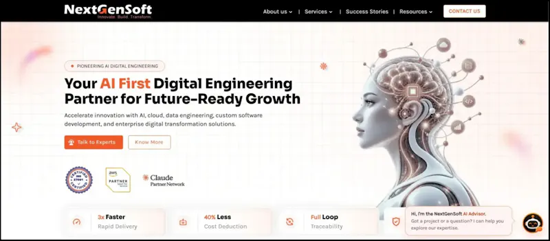 NextGenSoft AI Advisor screenshot 1