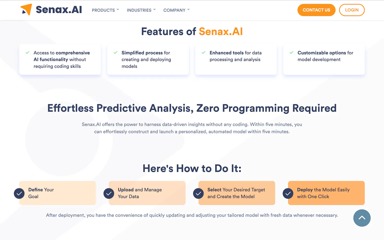 Senax.AI screenshot 2