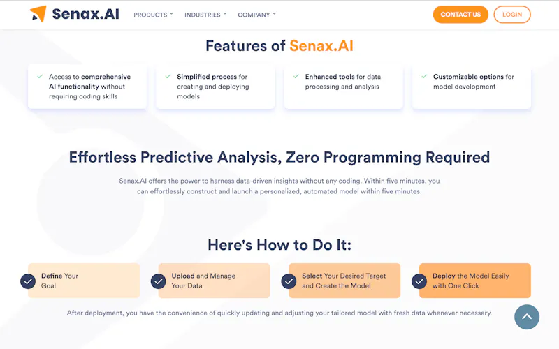 Senax.AI screenshot 2