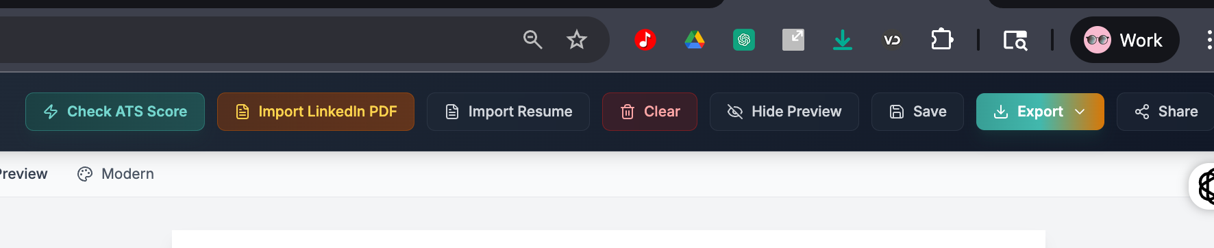 Smart ATS Resume screenshot 20