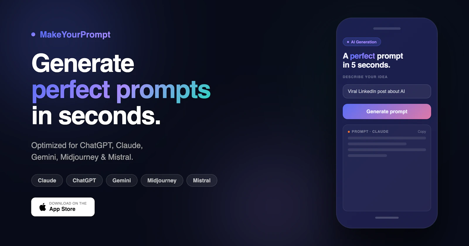 MakeYourPrompt screenshot 1