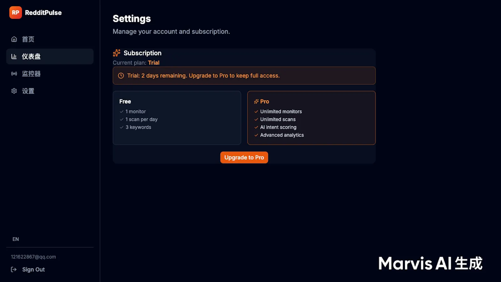 RedditPulse screenshot 3