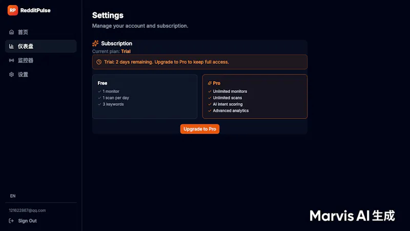 RedditPulse screenshot 3