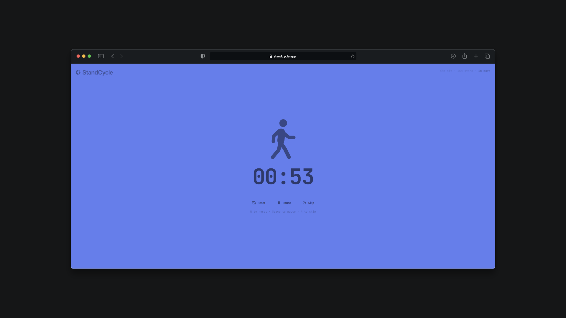 StandCycle - The Standing Desk Timer - Screenshot 4 showing product features and functionality