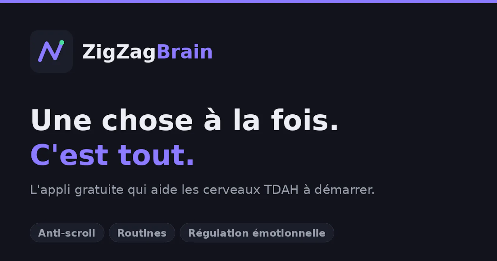 ZigZagBrain screenshot 1
