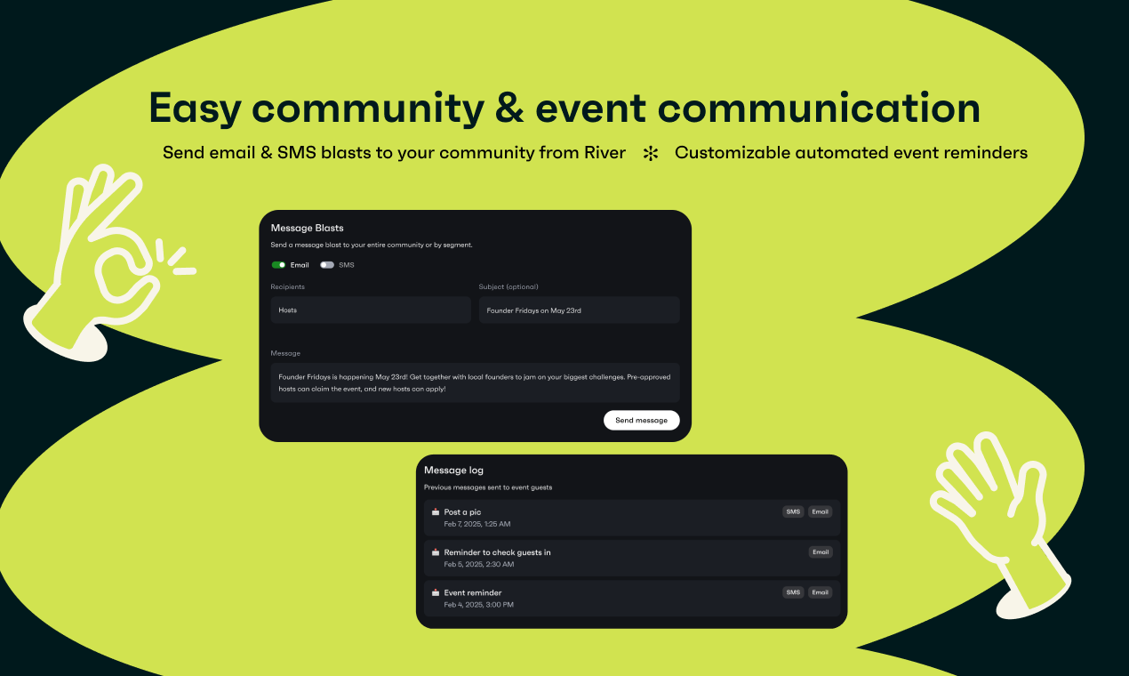 River - In-person event & social platform built for communities media 6