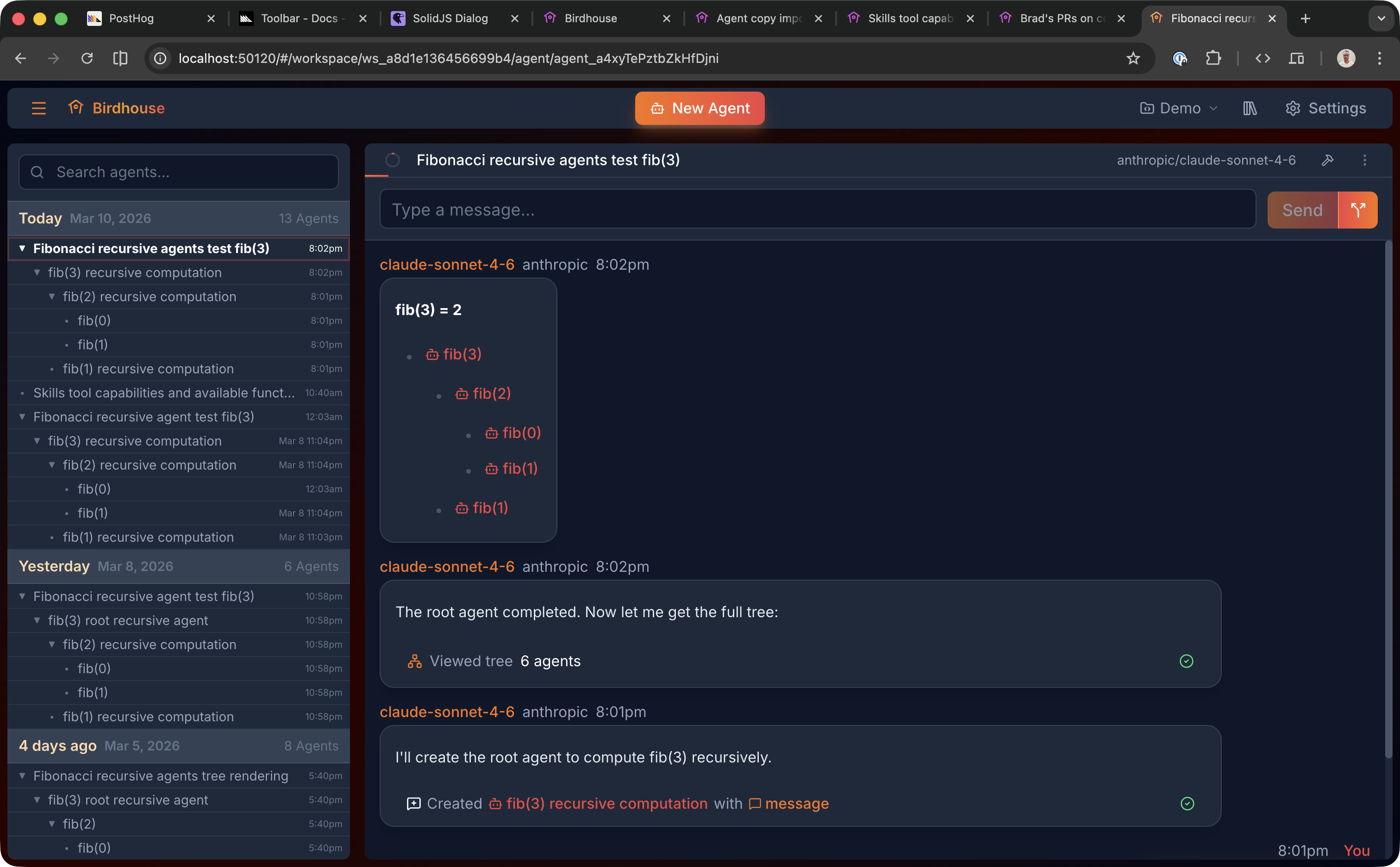 Birdhouse - Screenshot 5 showing product features and functionality