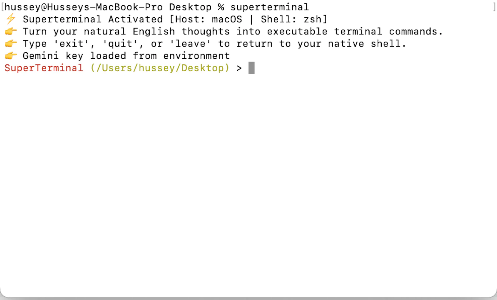 SuperTerminal screenshot 2