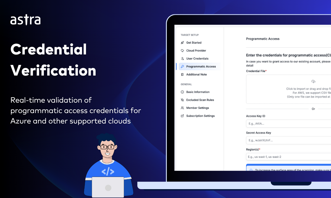 Cloud Vulnerability Scanner  - Screenshot 2 showing product features and functionality