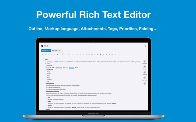 x3 Note macOS gallery image