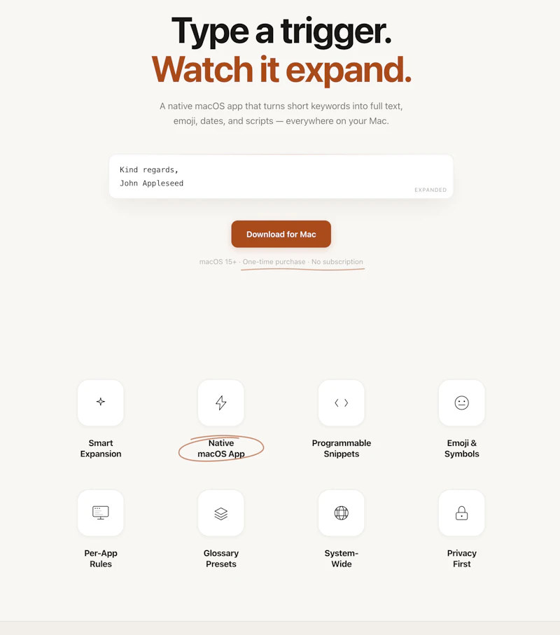 Gloss screenshot 2