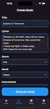Melodyrics: AI Song Generator gallery image