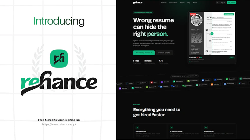 Rehance screenshot 1
