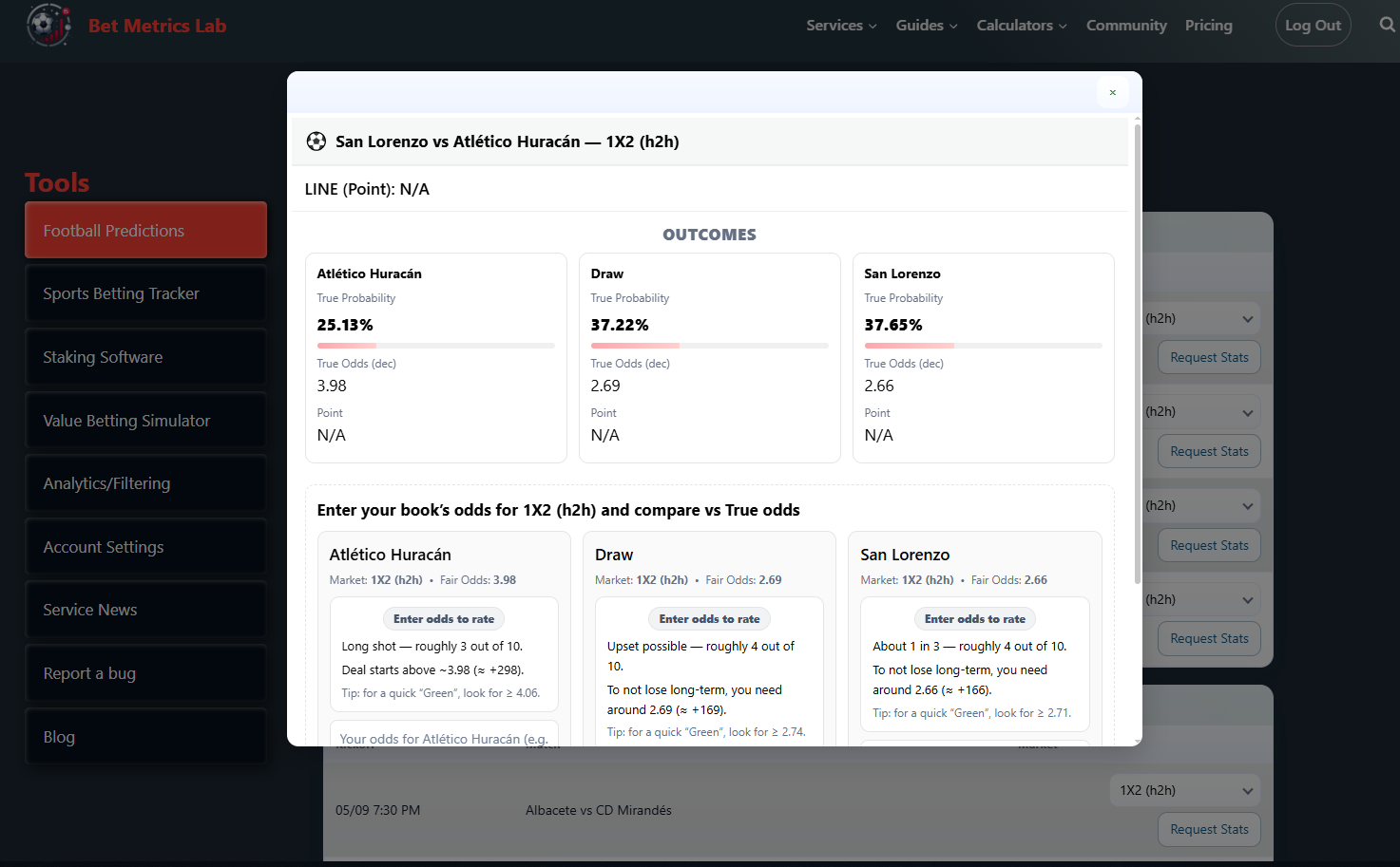 Bet Metrics Lab gallery image