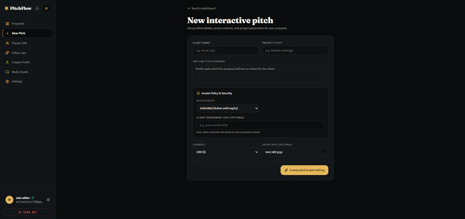 PitchFlow screenshot 3