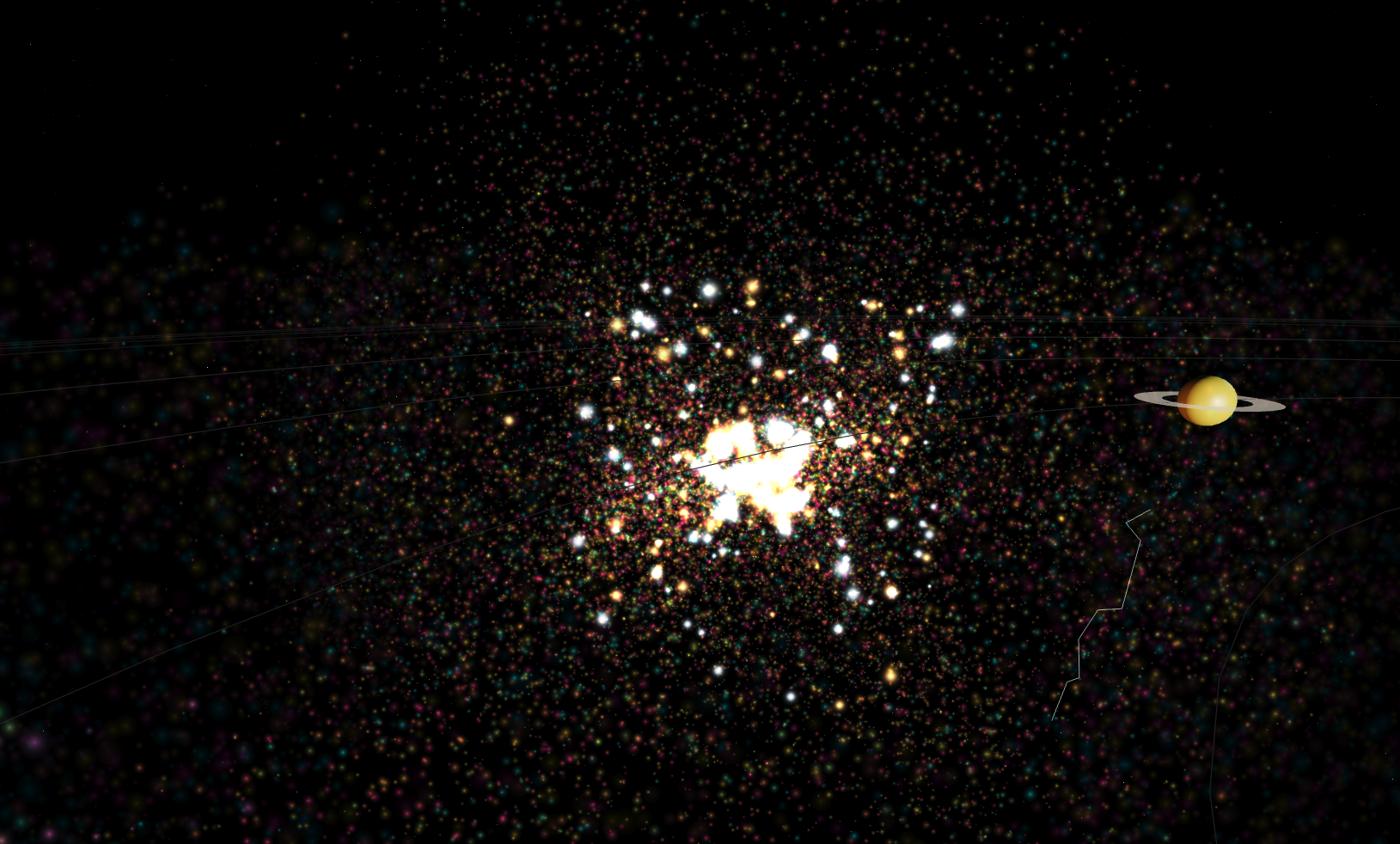 Universe Simulation screenshot 2