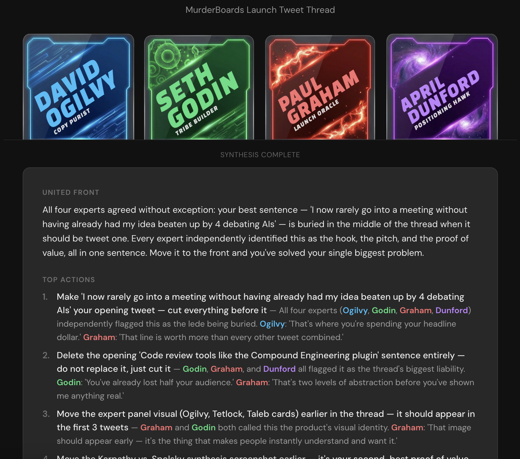 MurderBoards gallery image