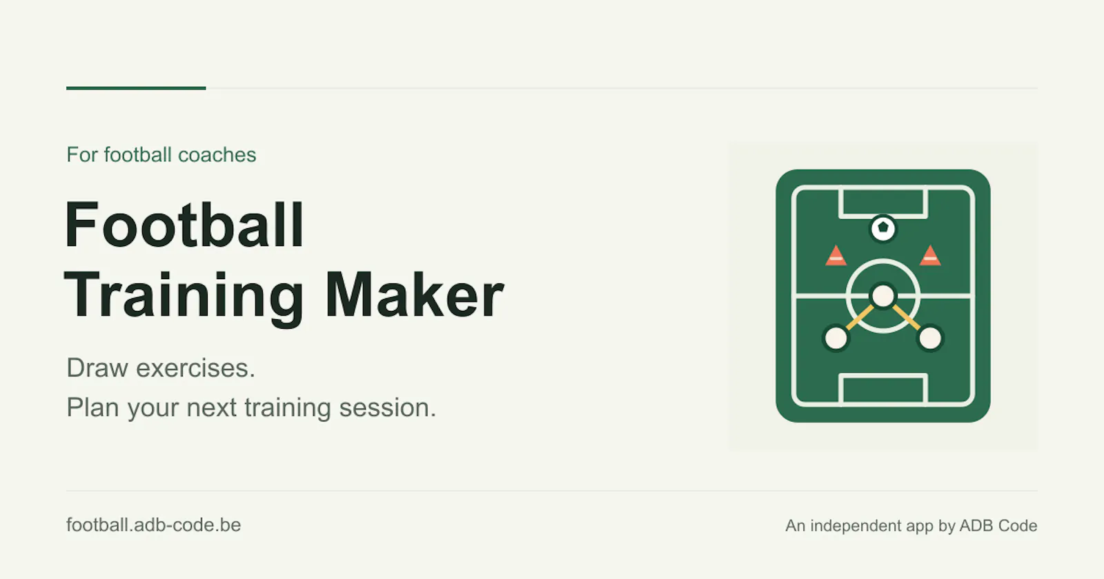 Football Training Maker screenshot 1