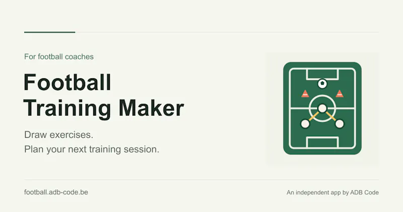 Football Training Maker screenshot 1
