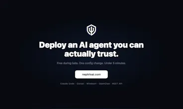 NeptrixAI - AI agent governance. gallery image