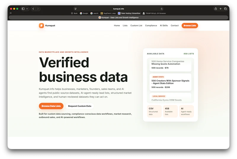 Kumquat screenshot 1