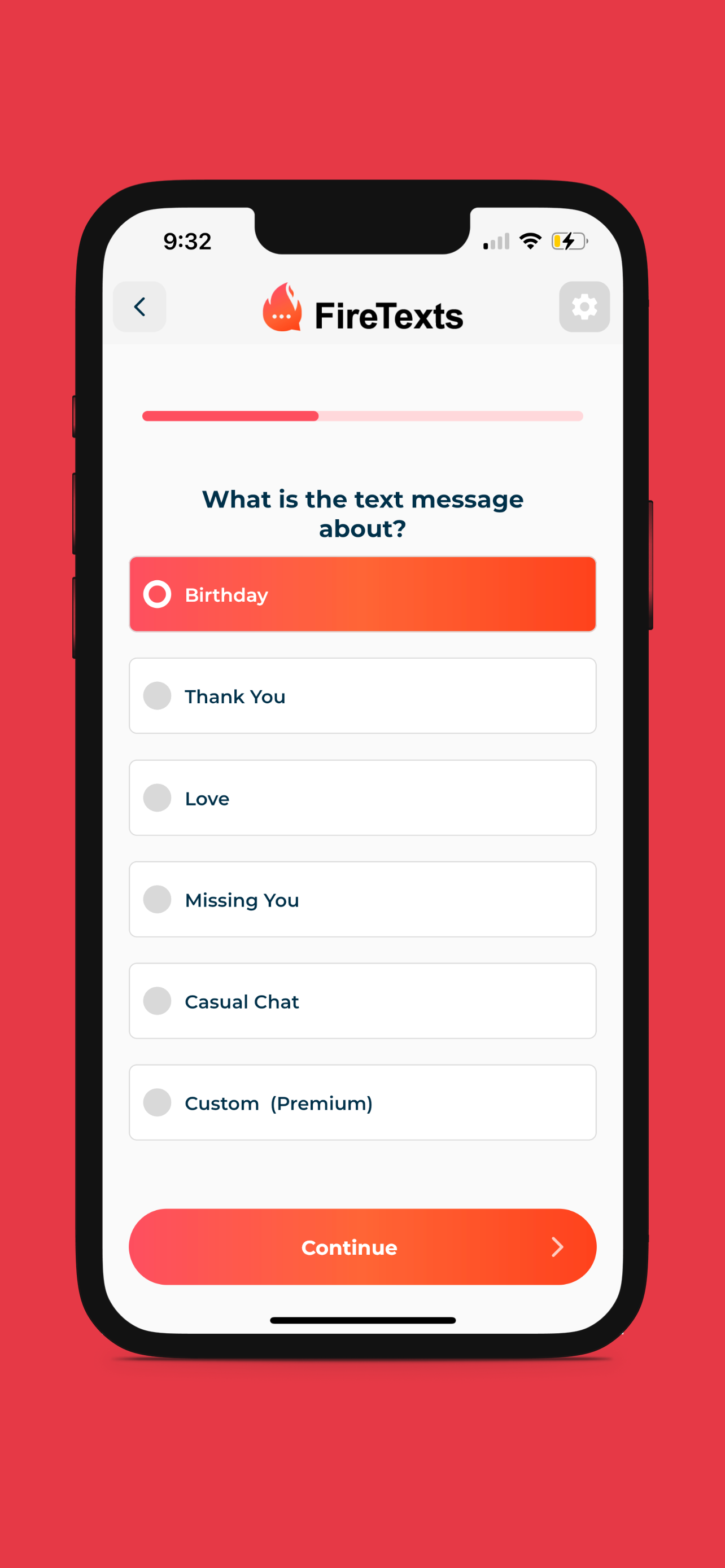 startuptile FireTexts-Never waste time thinking of the perfect text message again