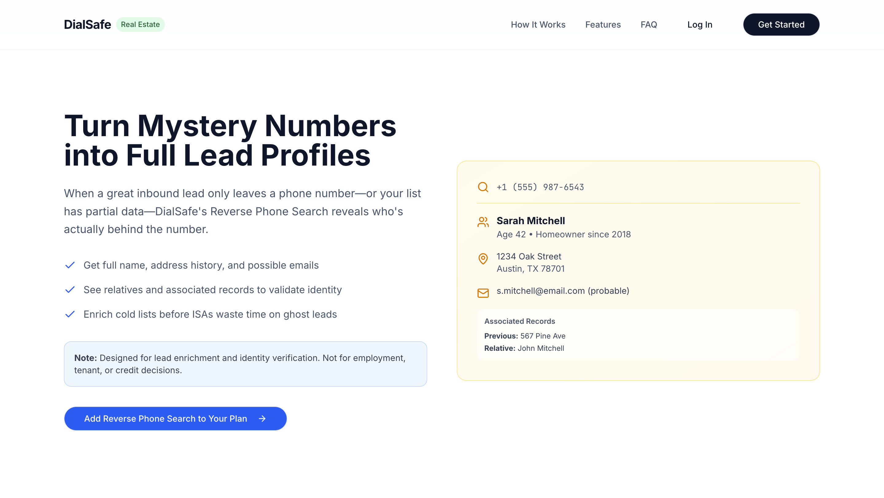 DialSafe: Credit Score for Phone Numbers gallery image