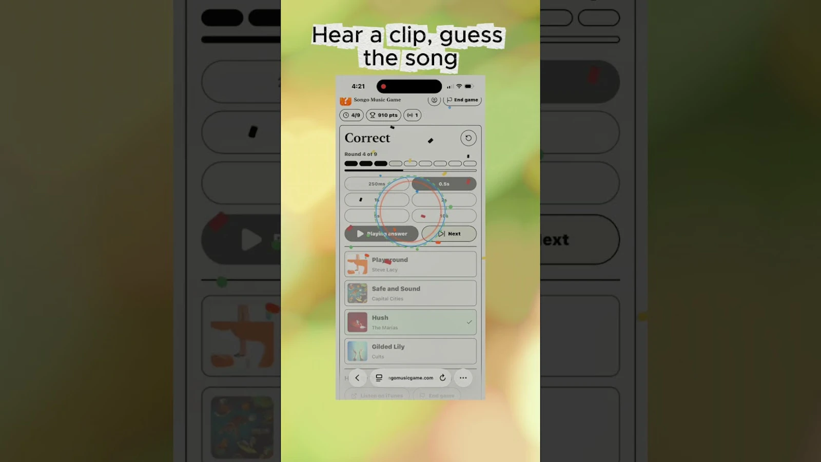Songo Music Game screenshot 1 (video preview)