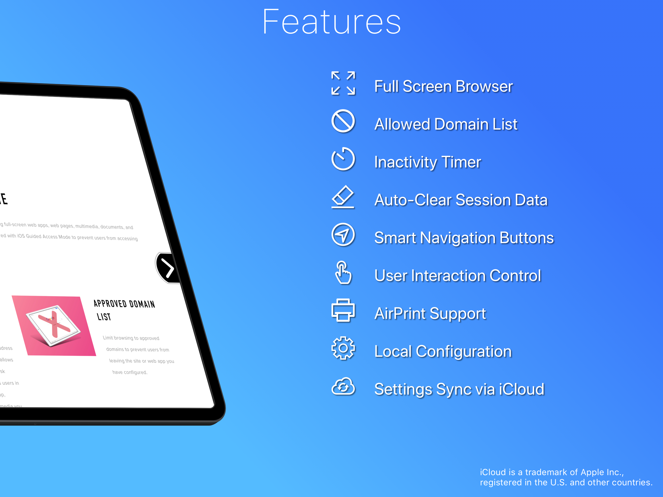 WebFrame Kiosk gallery image