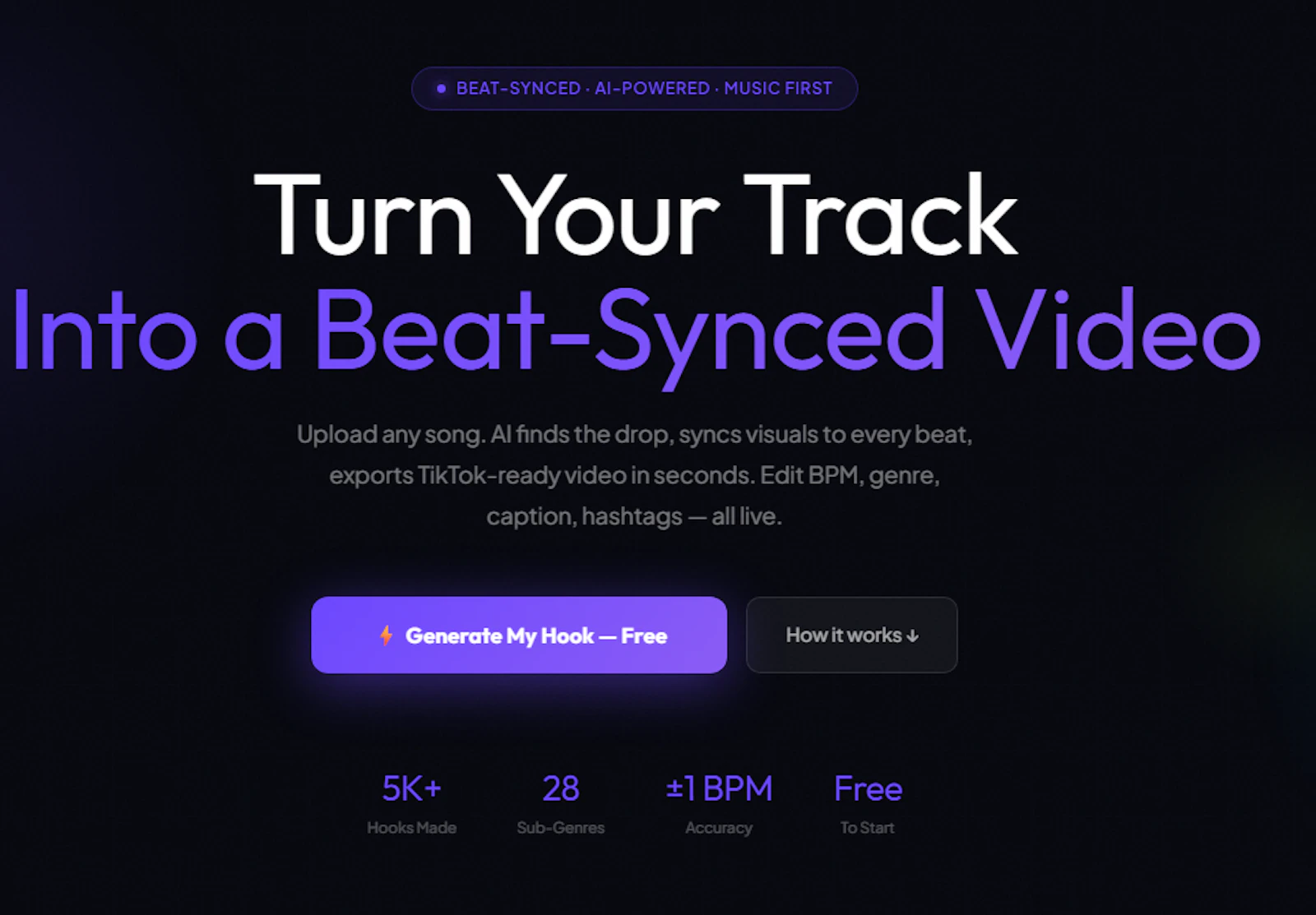 BeatVids screenshot 1
