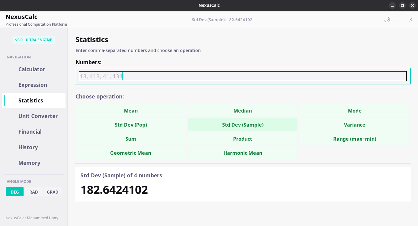 Nexus Calculator gallery image