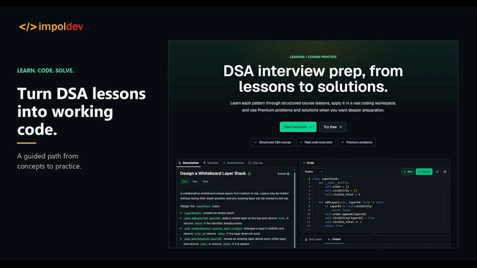 impol.dev screenshot 1 (video preview)